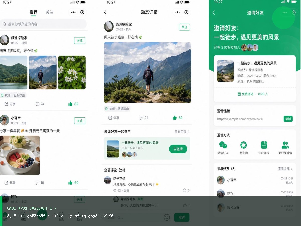 清荷坊社交传播小程序（展示获客）