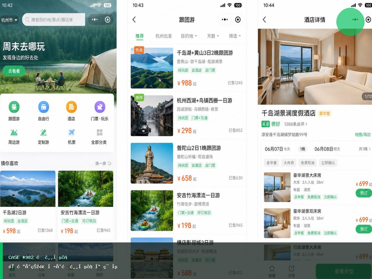 高新·远景园·旅游出行小程序 界面 3