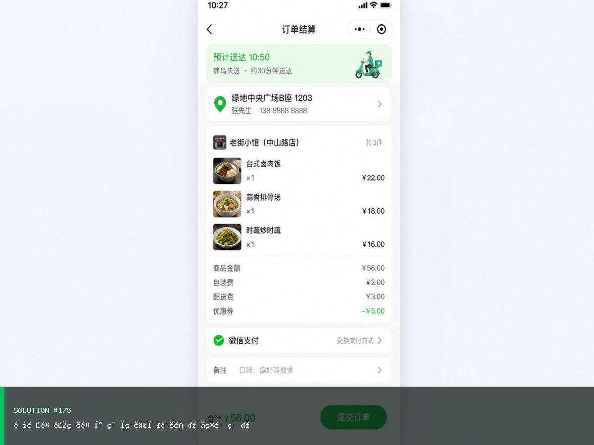 长春餐饮点餐小程序解决方案（交易版）