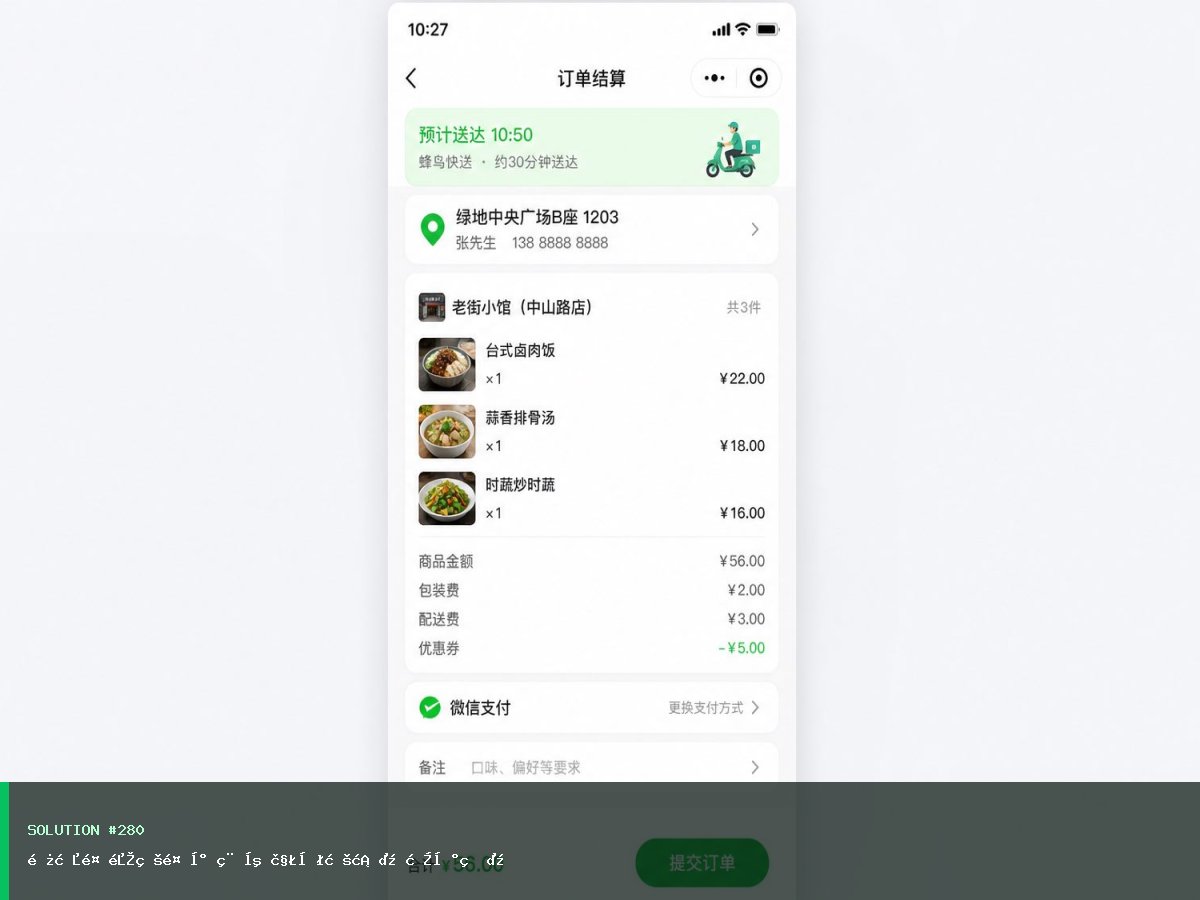 长春餐饮点餐小程序解决方案（本地版）