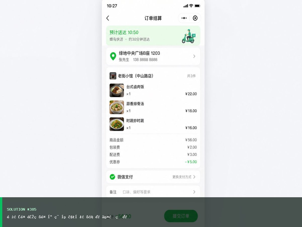 长春餐饮点餐小程序解决方案（交易版）