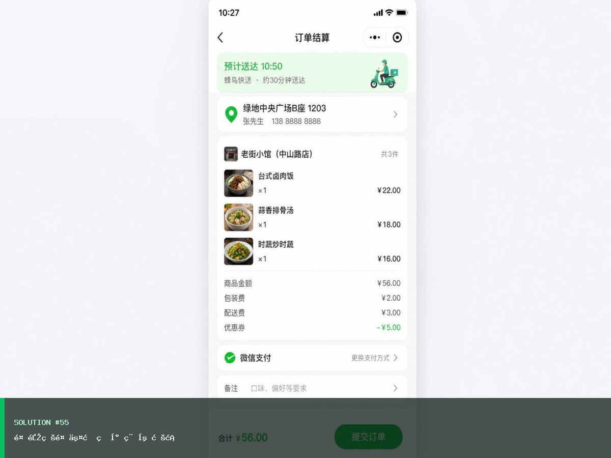餐饮点餐交易版小程序方案