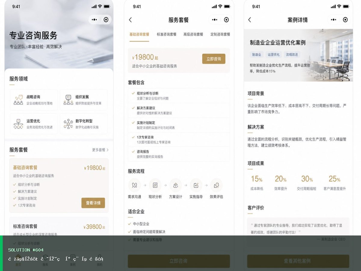 房产家装获客版小程序方案