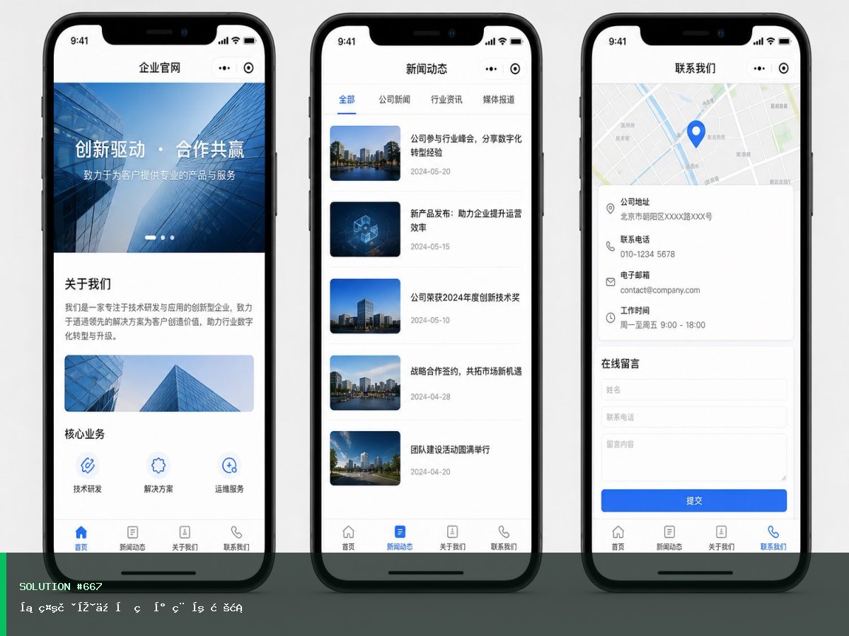 展示获客会员版小程序方案