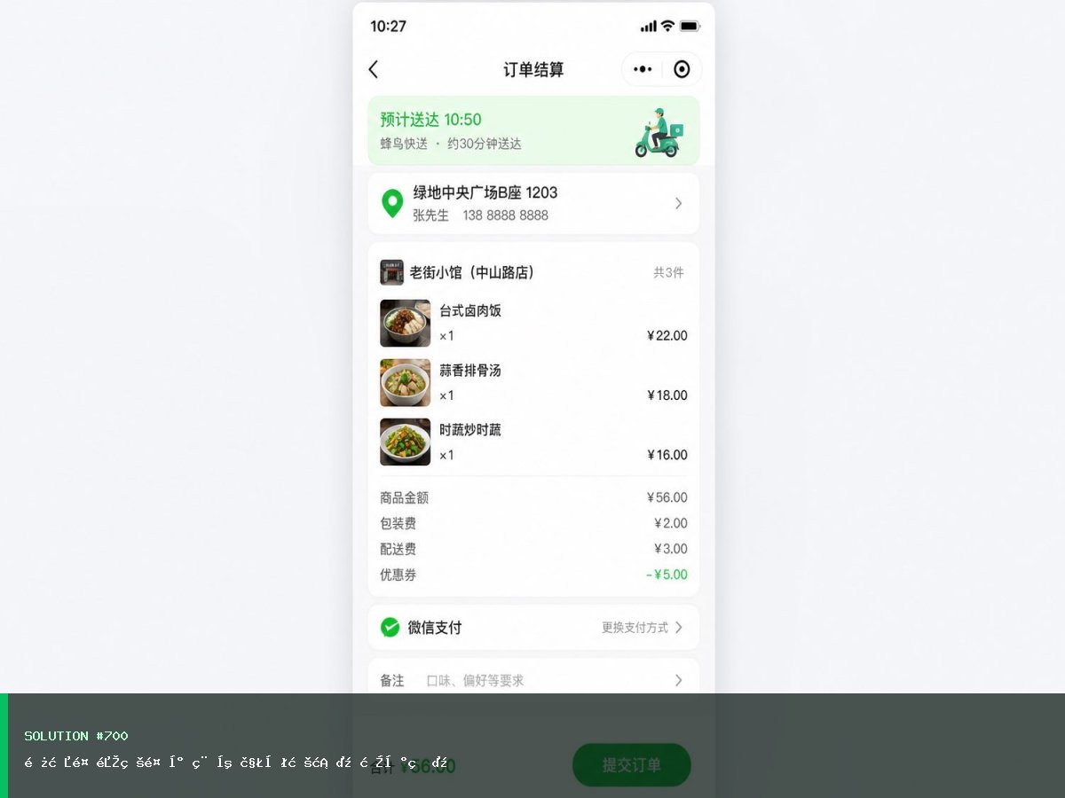 长春餐饮点餐小程序解决方案(本地版)
