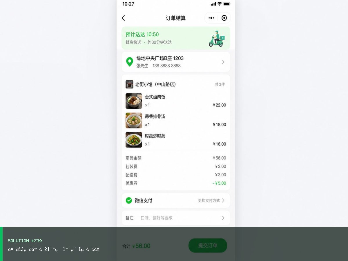 餐饮点餐本地版小程序方案