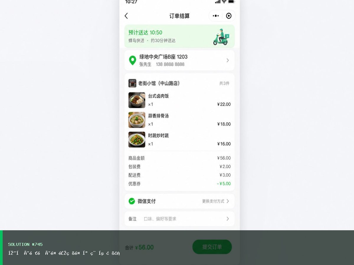 宽城·邻里·餐饮点餐小程序方案