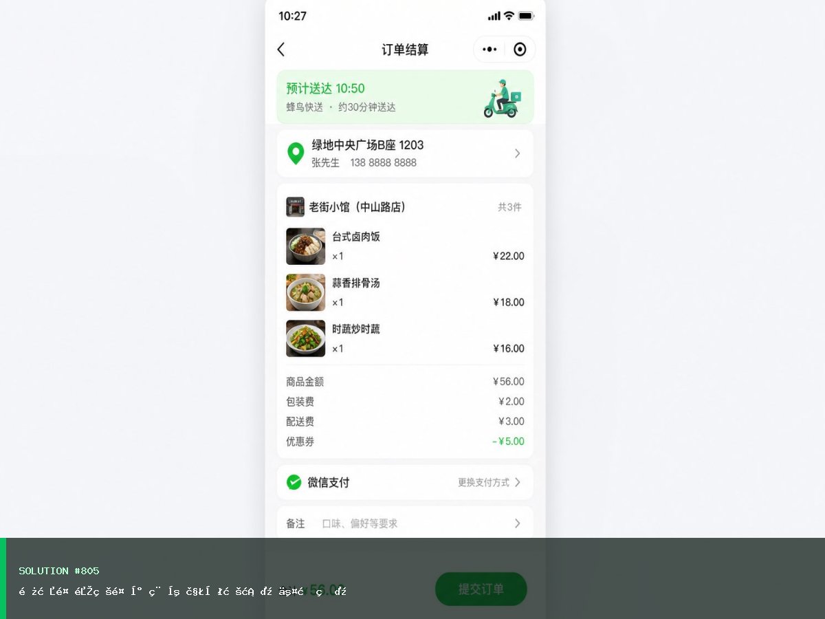 长春餐饮点餐小程序解决方案(交易版)
