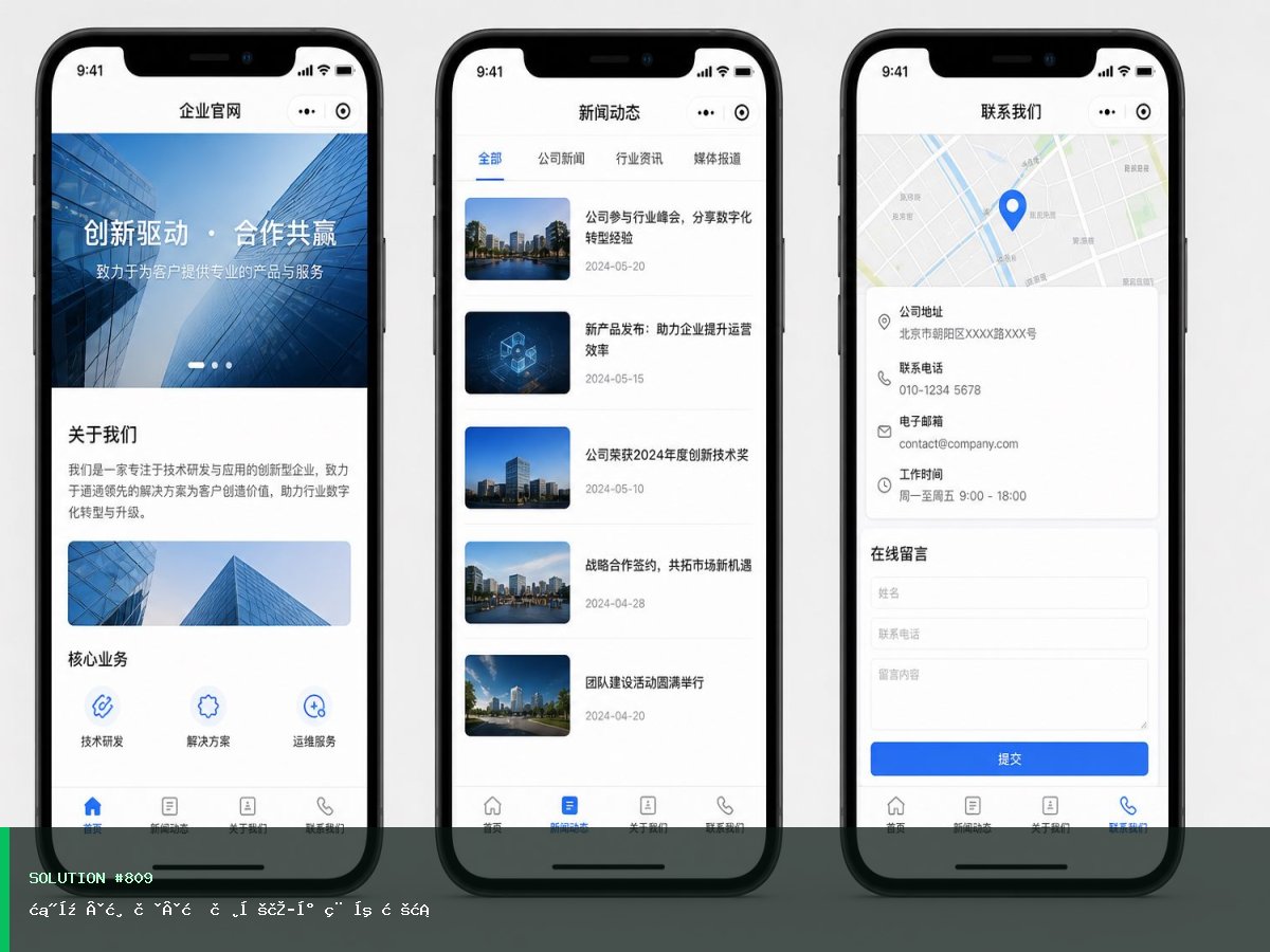 汽开·清荷·教育培训小程序方案