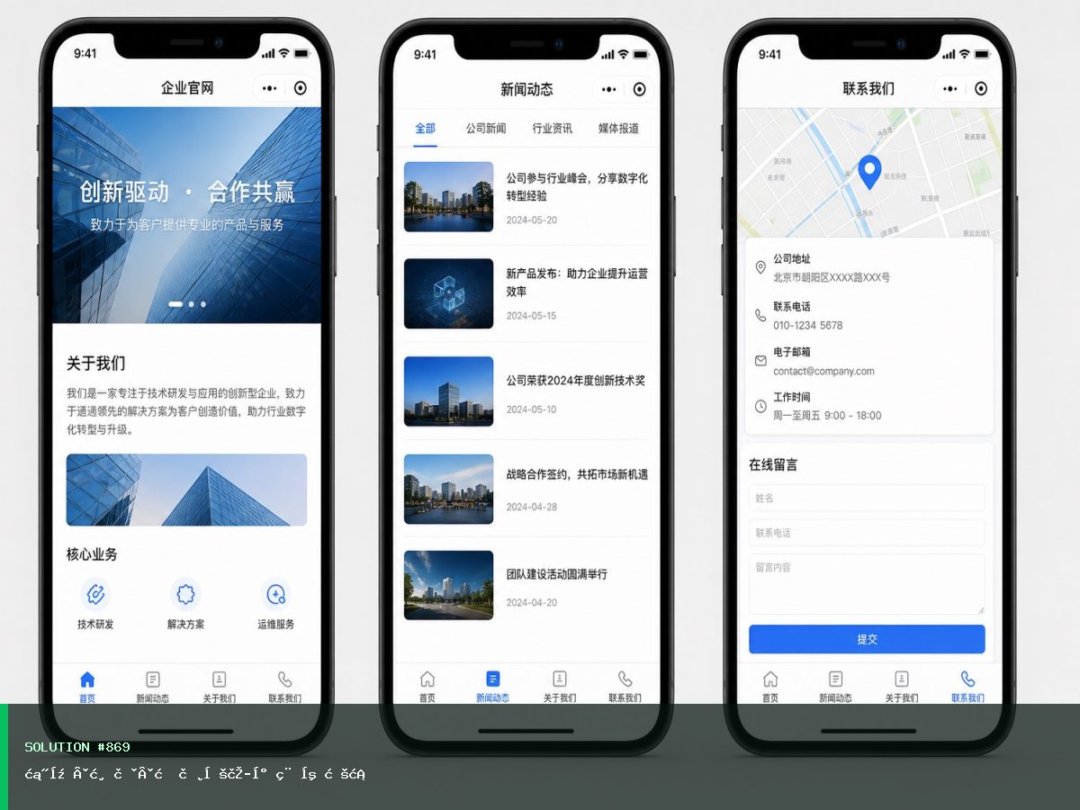 汽开·清荷·教育培训小程序方案
