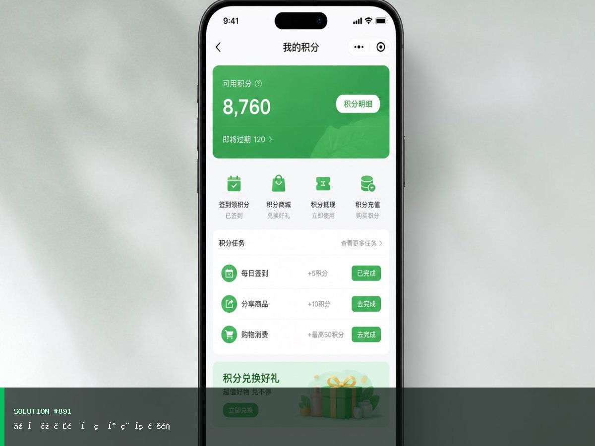 会员运营标准版小程序方案