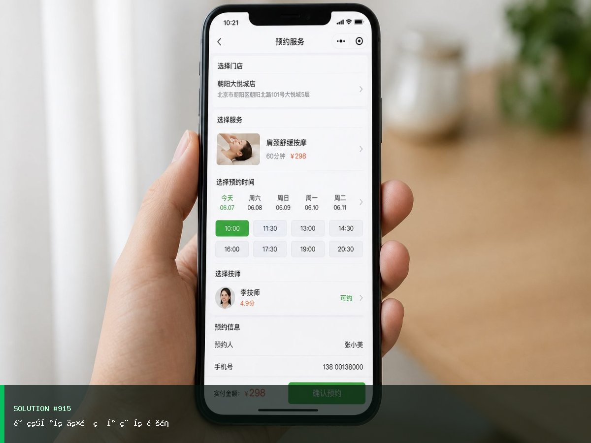 长春预约到店小程序解决方案（交易版） 界面 4