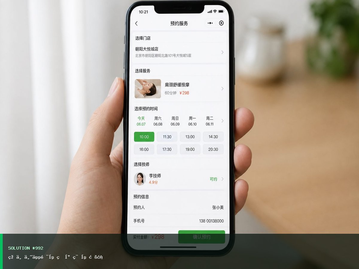 美业丽人会员版小程序方案 界面 2