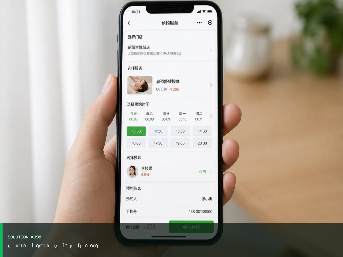 生活服务轻量版小程序方案